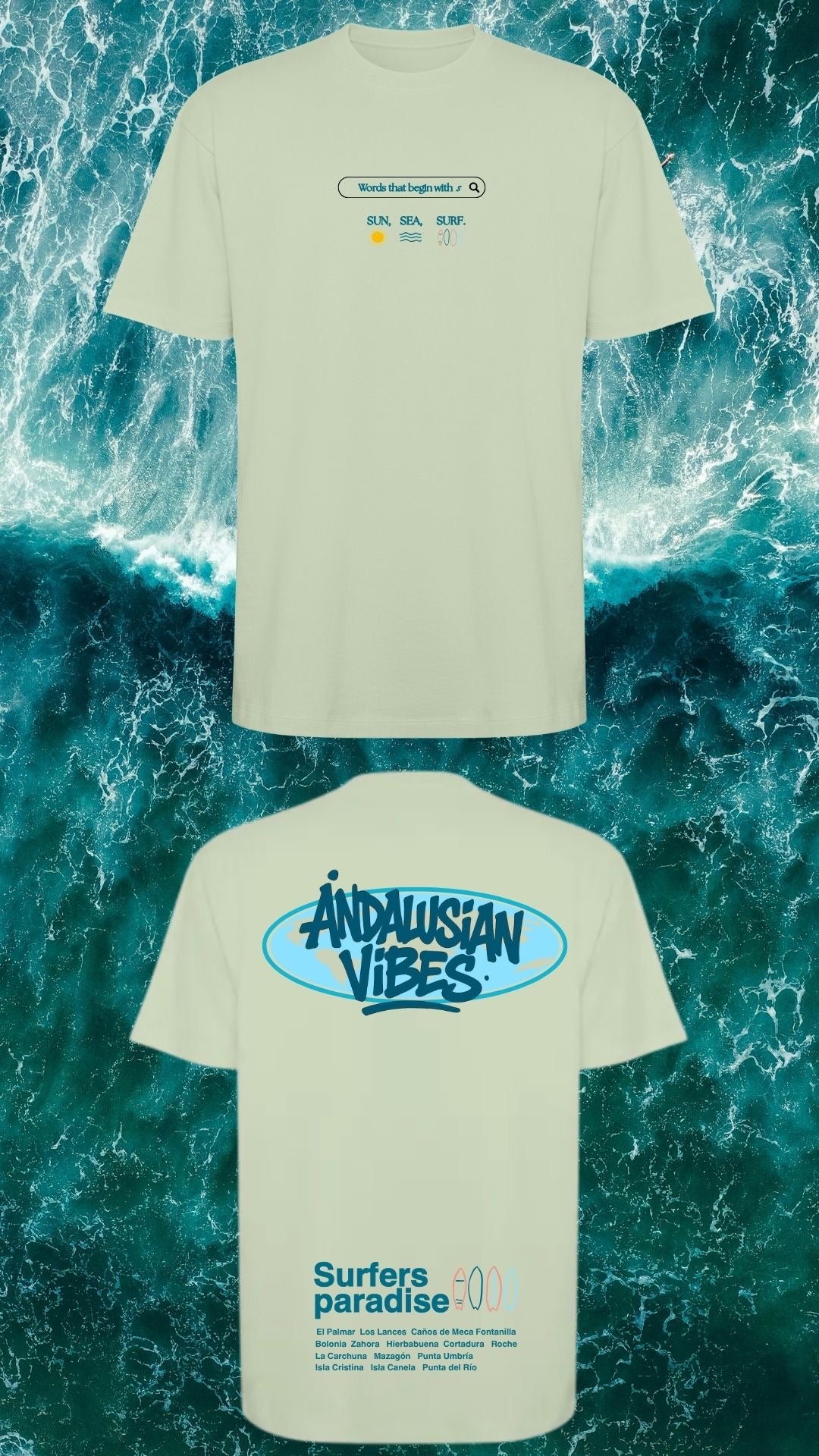 Camiseta "Surfers paradise"