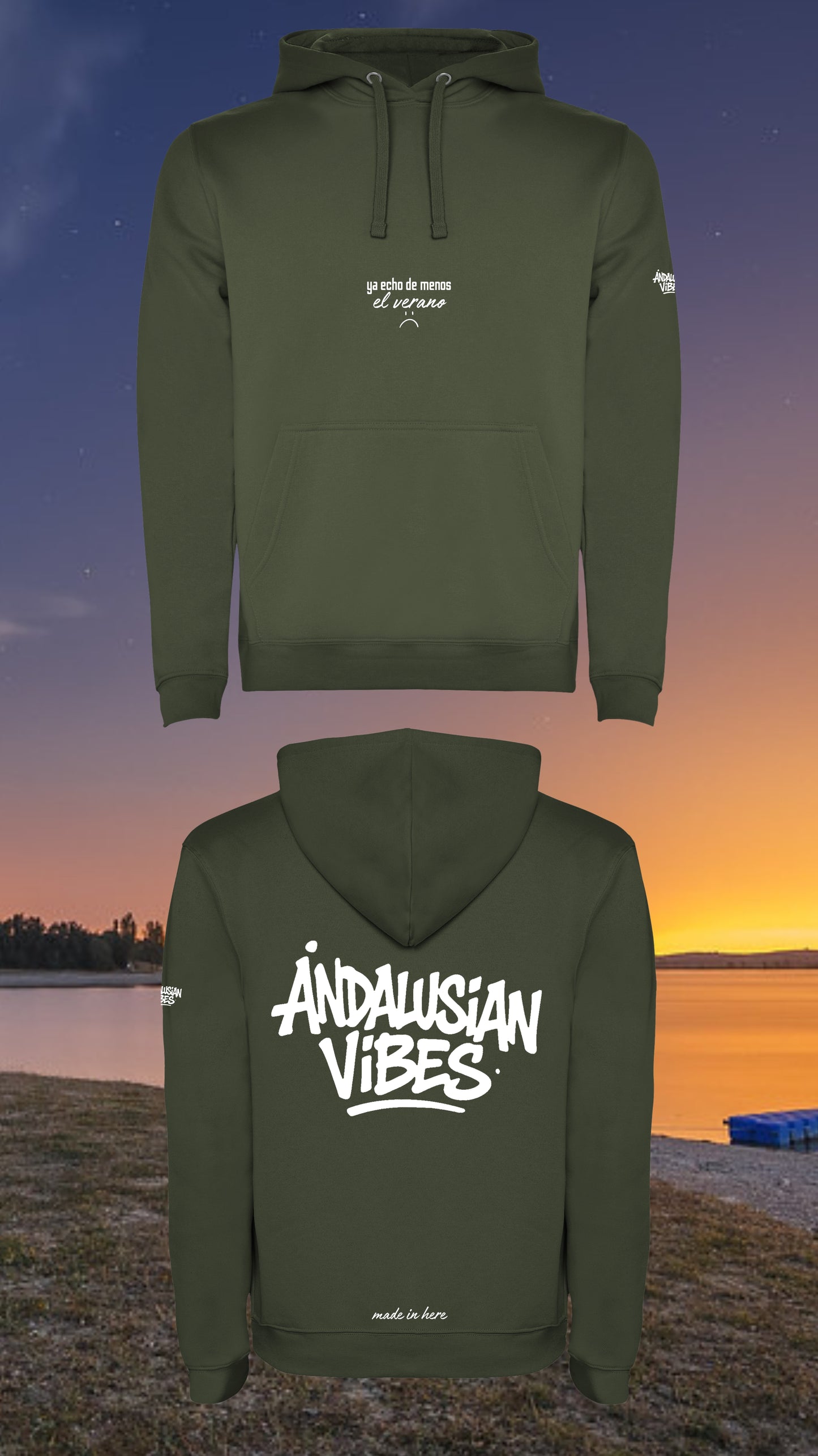 Sudadera "Ya echo de menos el verano"