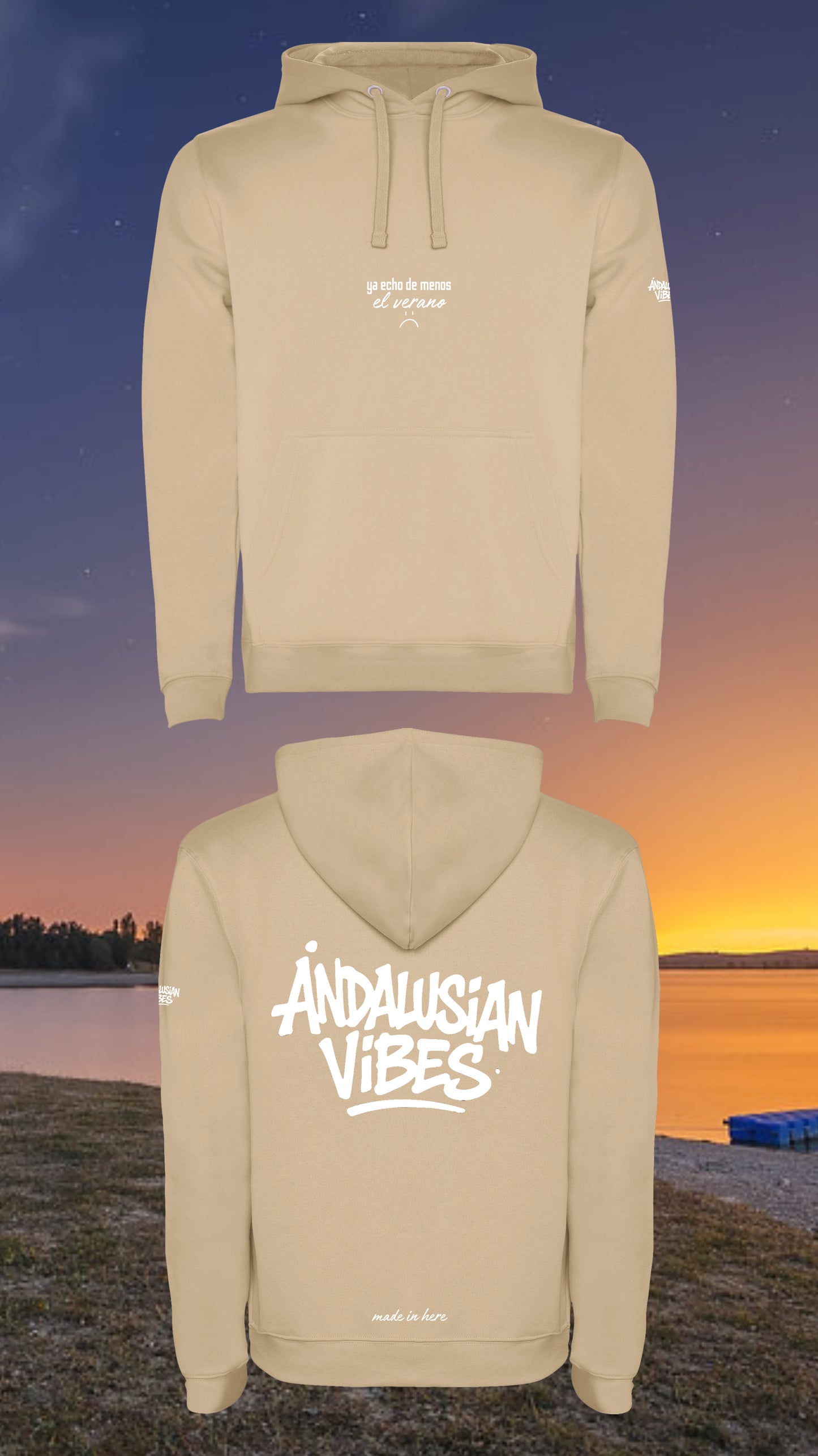 Sudadera "Ya echo de menos el verano"