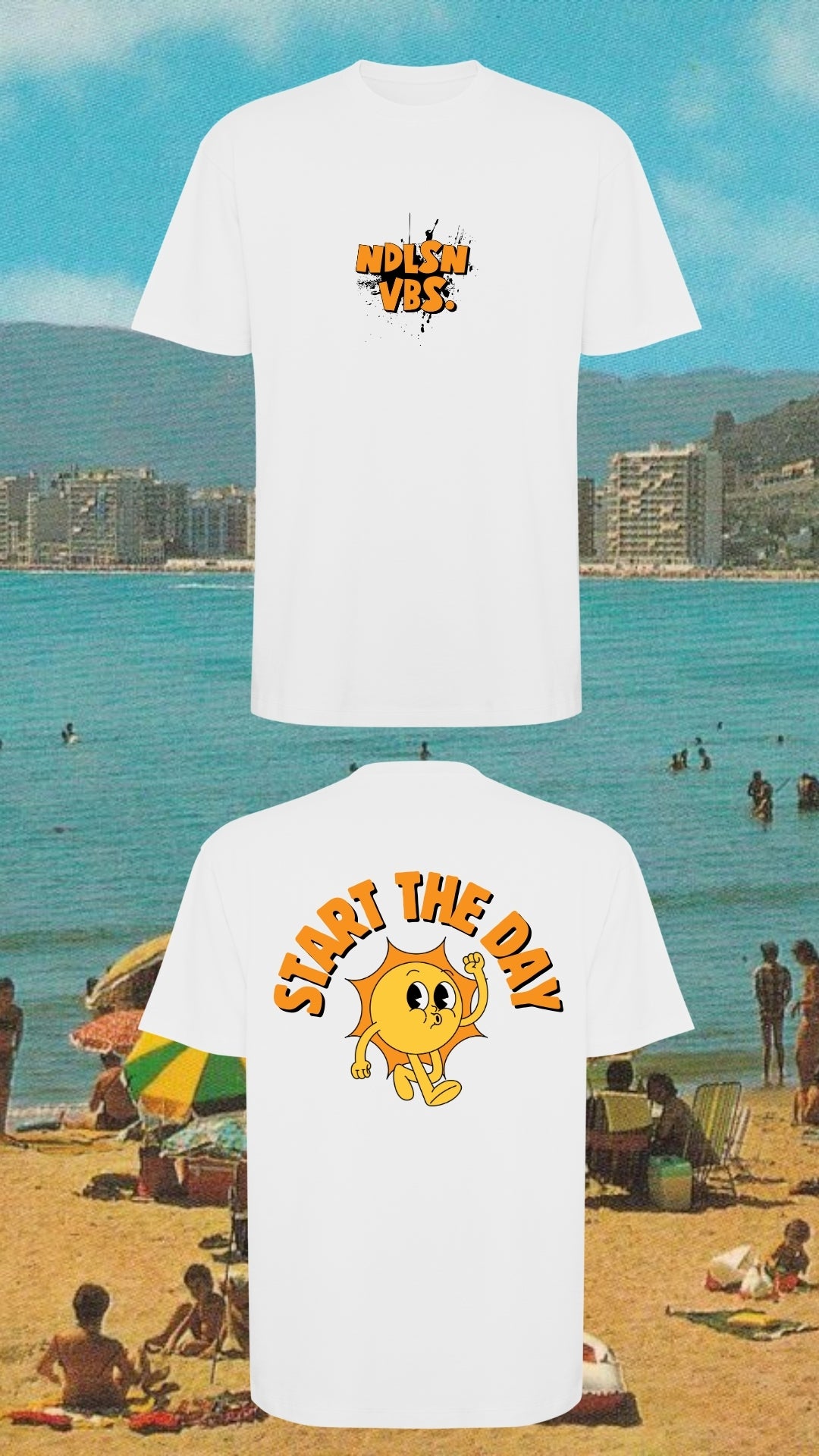 Camiseta "Start the day"
